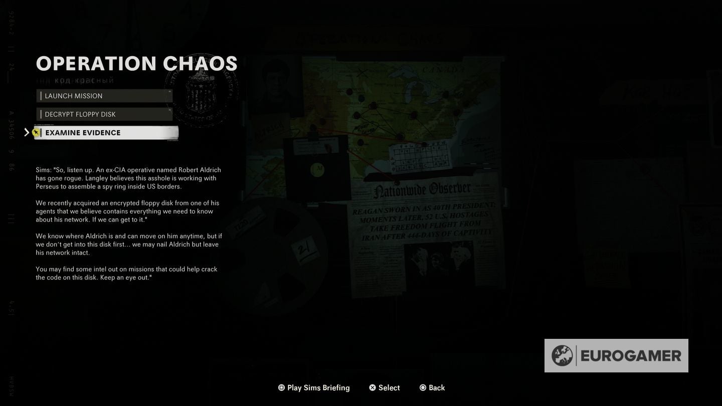 Black Ops Cold War Operation Chaos mission How to Decrypt the